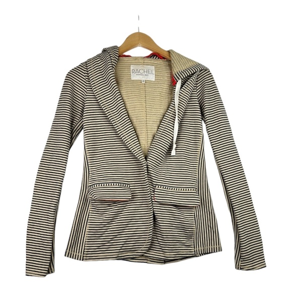 Rachel‎ Roy Blue and Yellow Hoodie Size Small - Picture 1 of 6